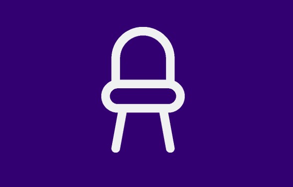 Sit comfortably, right at the back of your chair with your lumbar supported if possible. Check your pelvis is upright (up on your sitting bones) spine long, all the way to the top of your head. Arms are in goal post position, forward of your shoulder joint, fingers spread. 